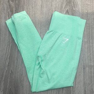 GYMSHARK size medium mint green leggings